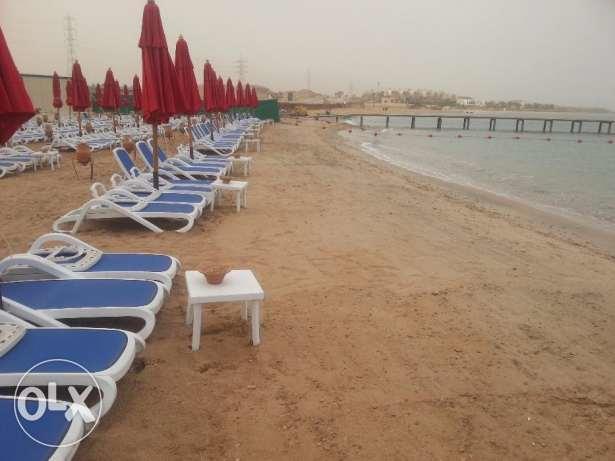 Seaview Chalets In Porto South Beach - Families Only ไอน์ ซกนา ภายนอก รูปภาพ